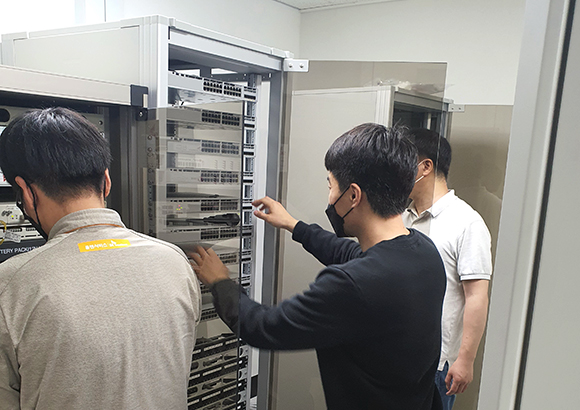 CNAI 우아한형제들 광주센터 네크워크 장비 설치 및 설정3